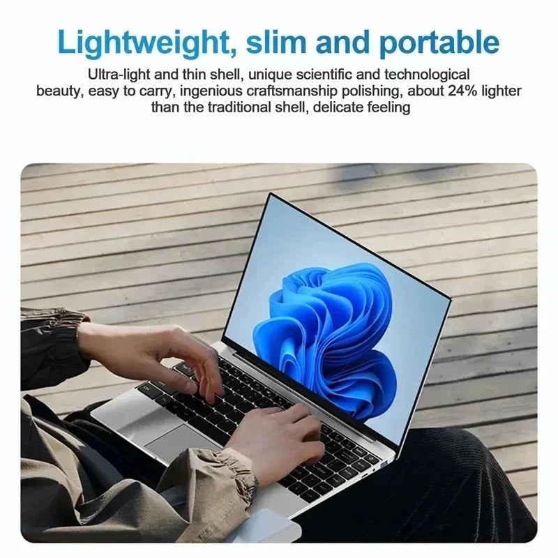 laptop windows 11 Intel CORE i7 7500U Laptop 12GB RAM 1TB/2TB SSD Computer 1920*1080 Resolution Office Study i7 PC Computer