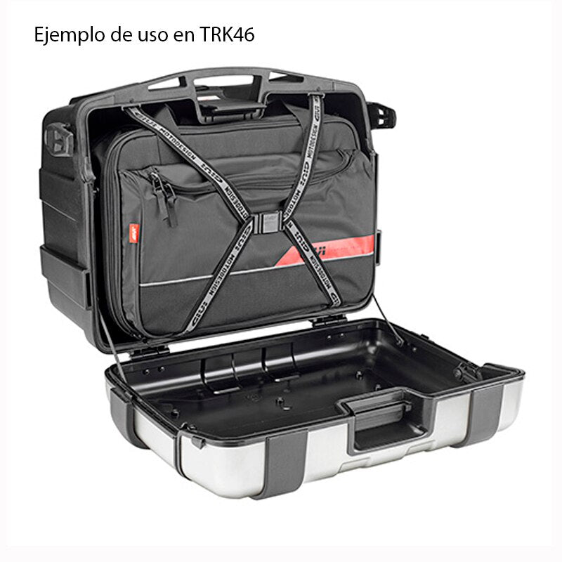 Givi T484C-Interior trunk bag and side suitcase moto TRK33, TRK35 and TRK46, black motorcycle