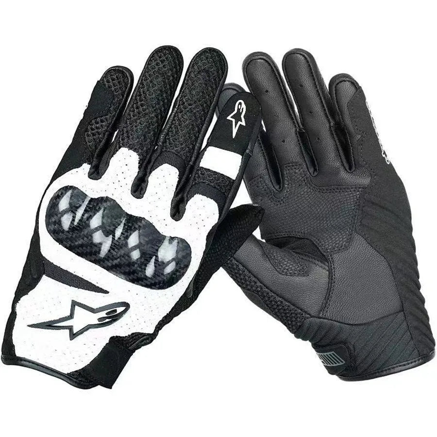 ALPINESTARS Guantes Moto SMX-1 AIR V2 Motocross Motorbike Motorcycle Racing Touch Screen Leather Carbon Fiber Moto Gloves