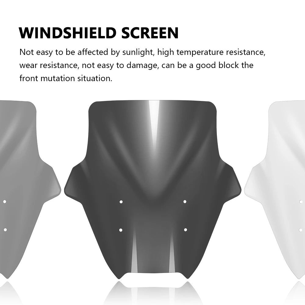 For V-STROM 800DE Windshield Accessories Motorcycle Windscreen Wind Shield Screen Deflector Spoiler Protector v strom 800de 2023