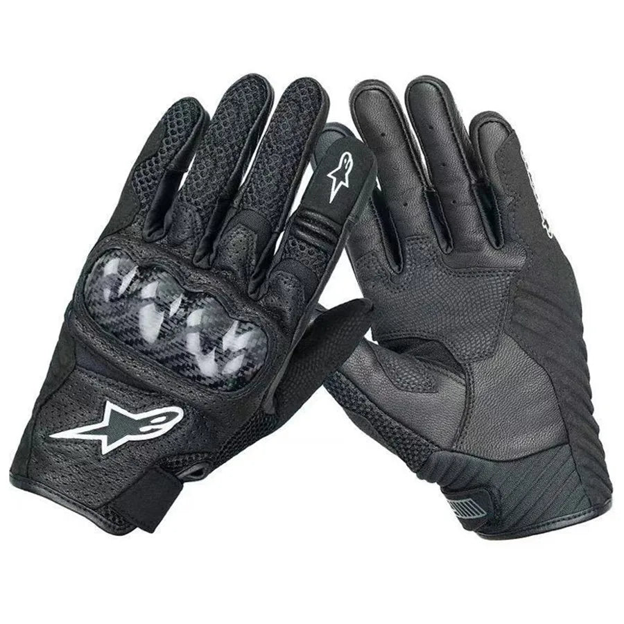 ALPINESTARS Guantes Moto SMX-1 AIR V2 Motocross Motorbike Motorcycle Racing Touch Screen Leather Carbon Fiber Moto Gloves