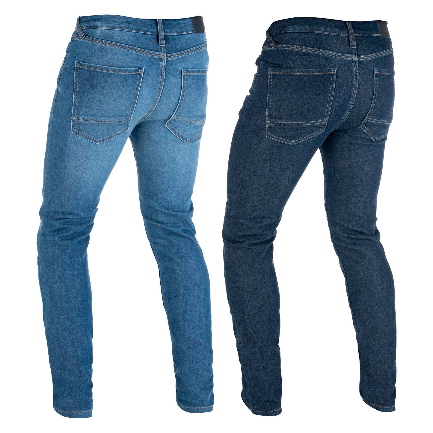 Oxford DM22910-denim jeans biker male/male slim cut indigo blue or worn size 30 to 40 motorcycle (waist measurements)