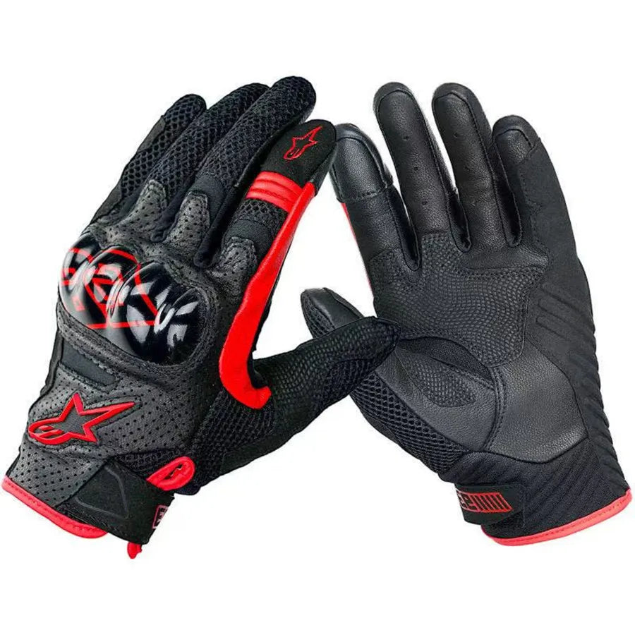 ALPINESTARS Guantes Moto SMX-1 AIR V2 Motocross Motorbike Motorcycle Racing Touch Screen Leather Carbon Fiber Moto Gloves