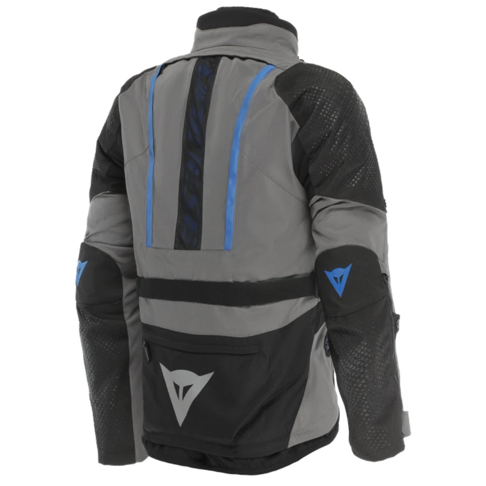 Dainese Gullfoss D-Dry Jacket is a versatile men's motorcycle jacket with CE certification, designed for year-round adventure touring with superior protection, thermal comfort, and optimized ventilation.