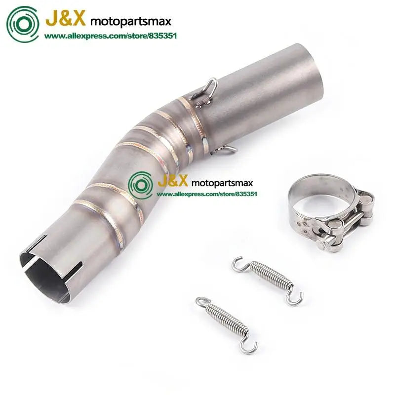 Slip On For Suzuki GSXR1000 GSX R1000 GSXR 1000 Motorcycle Exhaust Adapter Middle Link Pipe Escape Muffler Tube Exhaust