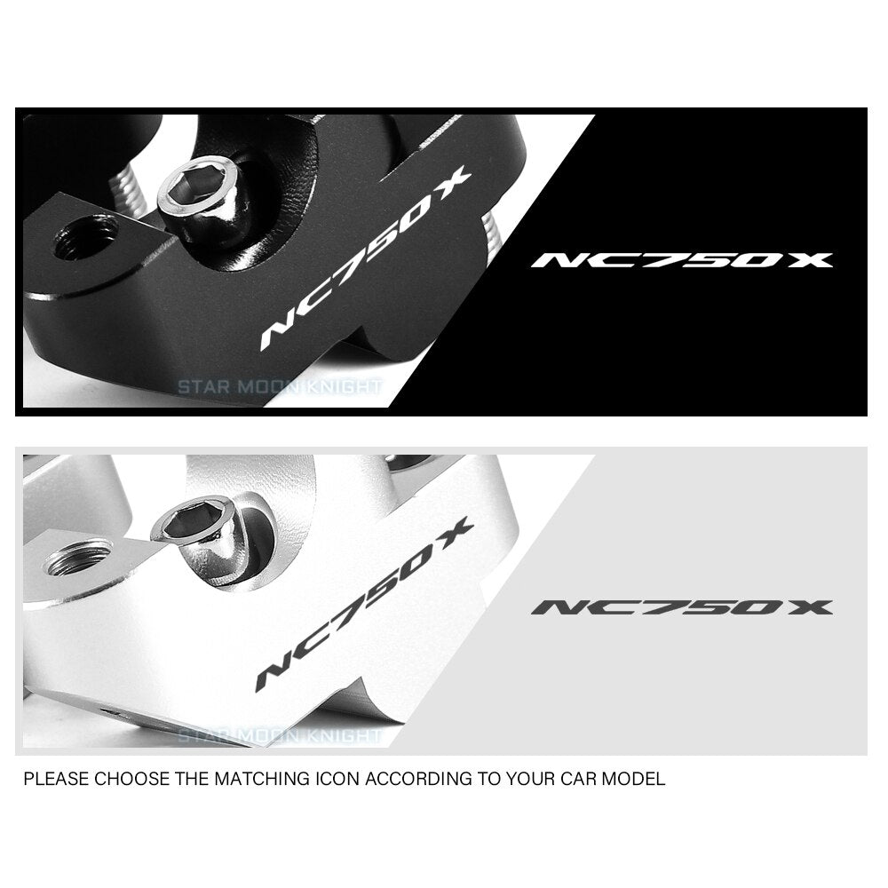 For Honda NC 750 X NC750X 2016 - 2021 CB500X CB500F CB300F Motorcycle Accessories Riser Lifting Handlebar Clamp Handlebar Riser