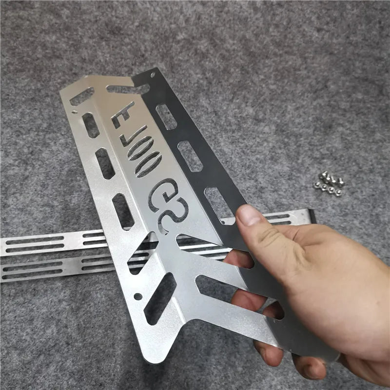 FOR BMW F650GS F700GS F800GS ADV 2008-2017 Motorcycle Parts Aluminum Exhaust Pipe Guard Cover