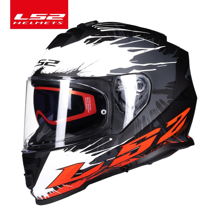 Original LS2 FF800 motorcycle helmet ls2 STORM full face Helmet kaciga casco moto capacete with fog-free system