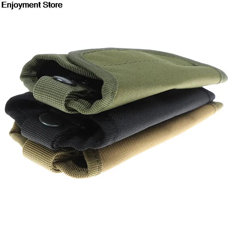 Outdoor Military Molle Pouch Belt Tactical EDC Key Wallet Small Pocket Keychain Holder Case Waist Pack Bag