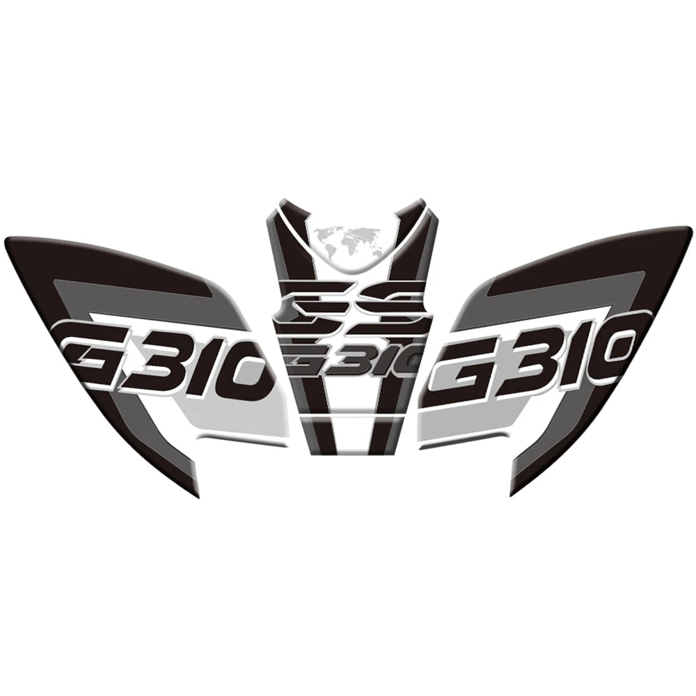 For BMW G310GS G 310GS G 310 GS 2018-2019 Motorcycle 3D Tank Pad Protective Decal Sticker Decorative Stickers Protector