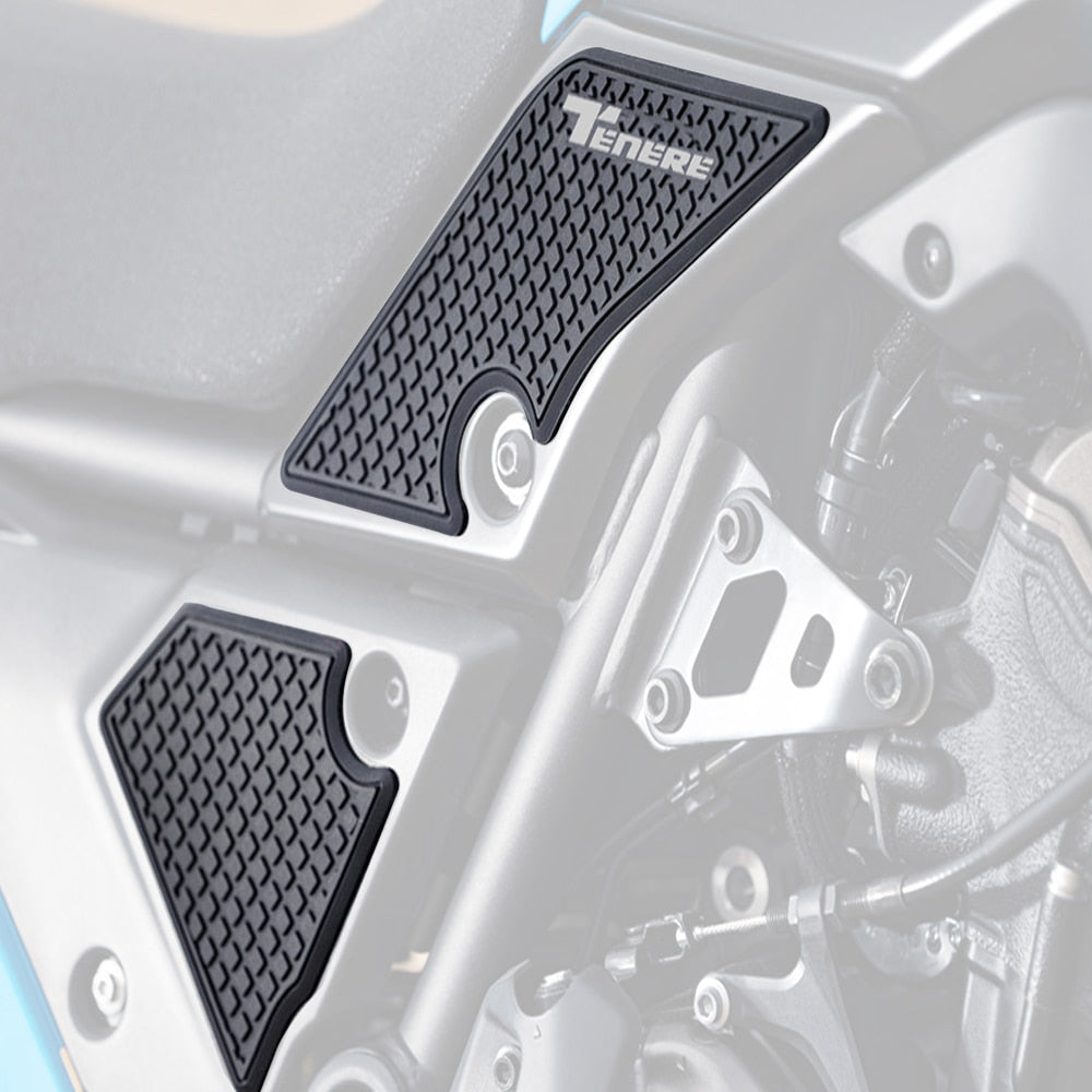 FOR YAMAHA Tenere 700 T700 XTZ 700 2019 2020 Motorcycle Non-Slip Rubber Side Tank Pad Oil Gas Fuel Protector Cover Sticker Decal