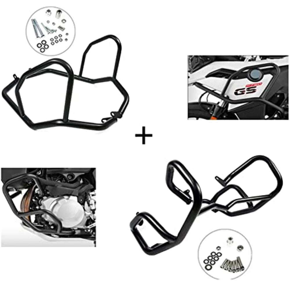 For BMW F850GS F750GS F 750 GS F 850 GS 2017-2023 Upper Lower Engine Guard Crash Bar Tank Bumper Stunt Cage Fairing Protection