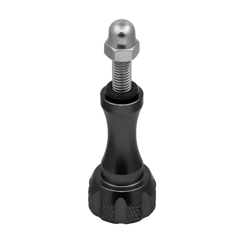 for Gopro Accessories Metal Adapter 1/4" Aluminium Tripod Screw Thumb Knob cnc Alloy Mount For Go Pro Hero 11 10 SJCAM Xiaomi Yi