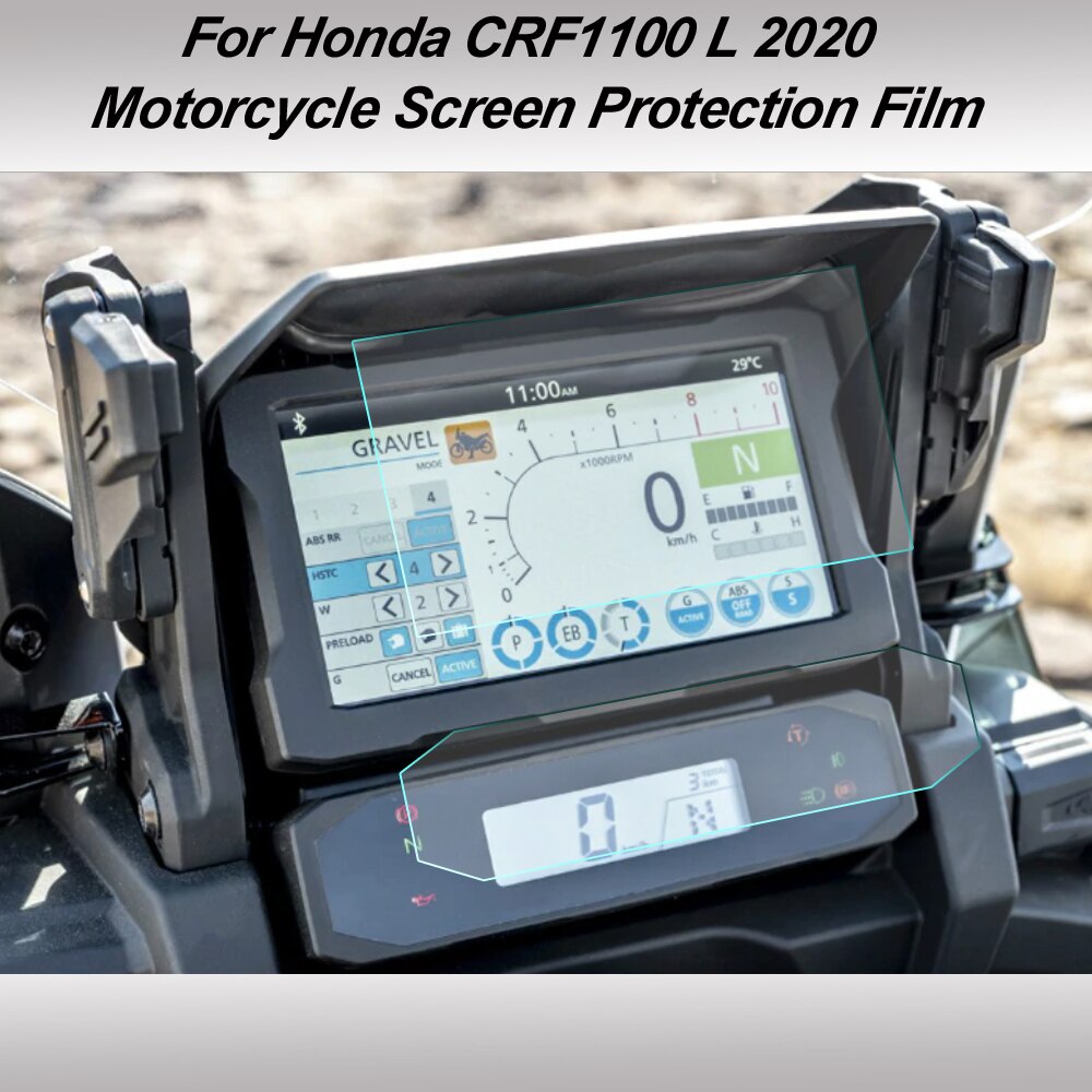 Cluster Scratch Protection Film Instrument Dashboard Cover Guard TPU for Honda crf1100l CRF1100 L CRF 1100L africa twin 2020