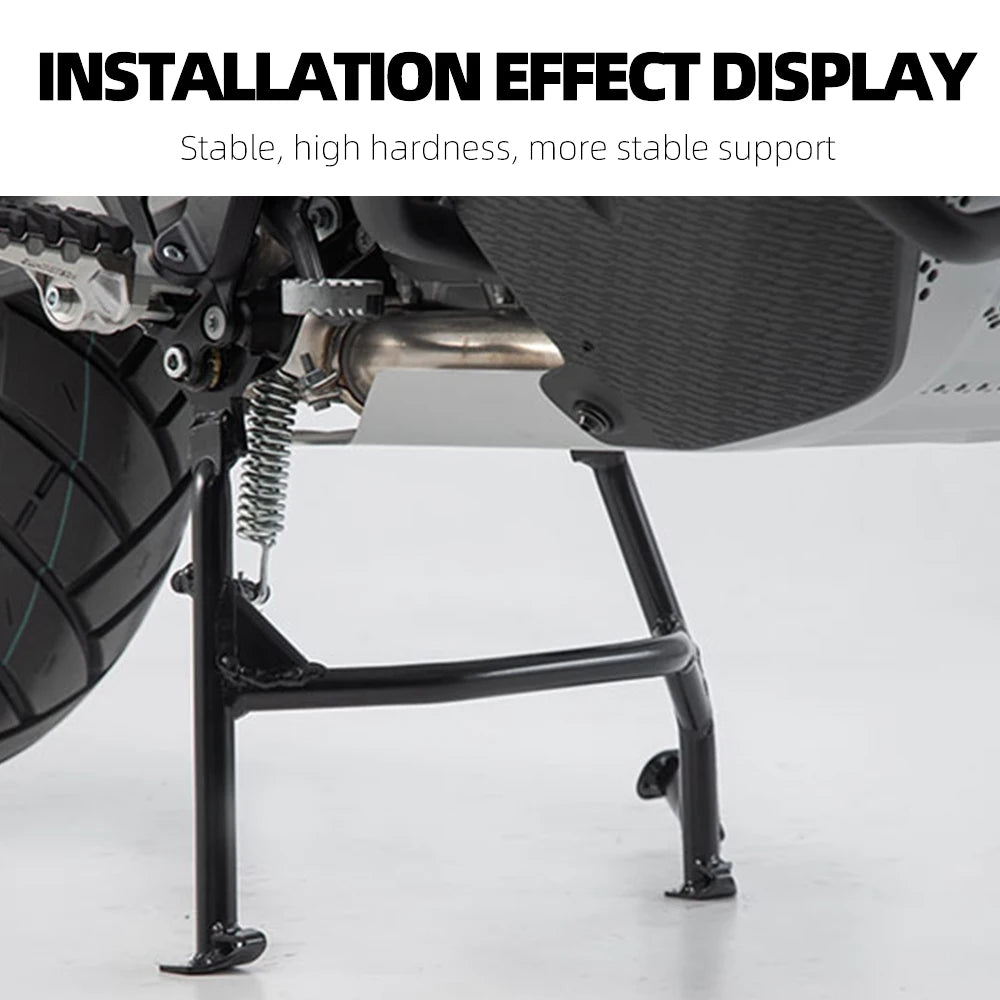 Motorcycle Middle Kickstand Bracket Center Stand Central Parking Holder Support For KTM 790 Adventure R 790 ADV R 2019 2020 2021