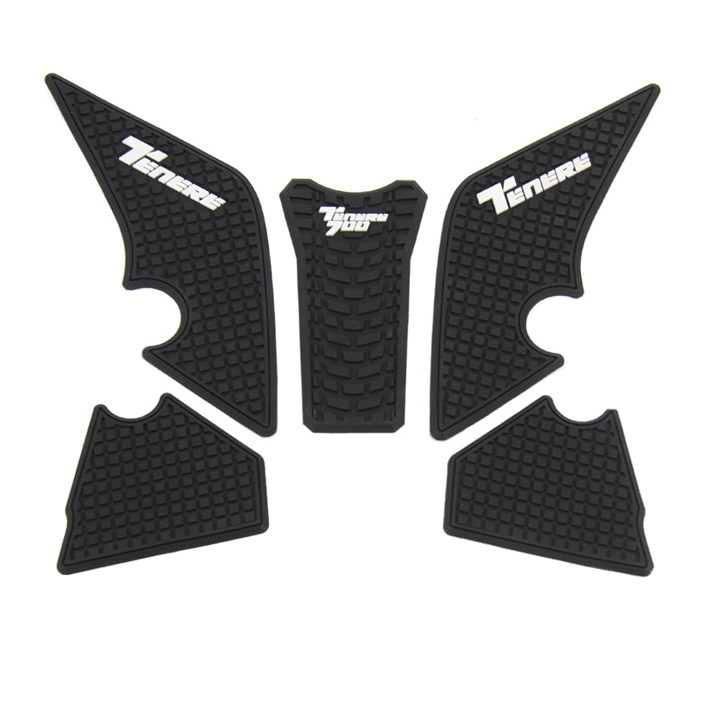 FOR YAMAHA Tenere 700 T700 XTZ 700 2019 2020 Motorcycle Non-Slip Rubber Side Tank Pad Oil Gas Fuel Protector Cover Sticker Decal