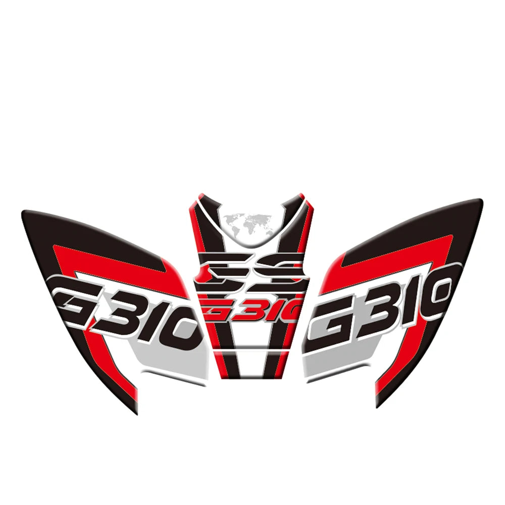 For BMW G310GS G 310GS G 310 GS 2018-2019 Motorcycle 3D Tank Pad Protective Decal Sticker Decorative Stickers Protector