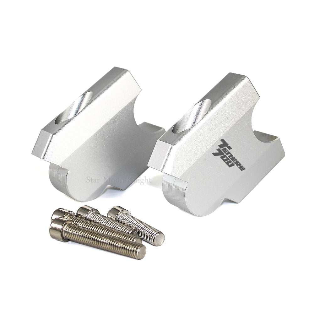 Motorcycle HandleBar Riser Handle Bar Mount Clamp Adapter For Yamaha Tenere 700 Tenere700 XT700Z XTZ 700 T7 T700 2019 -