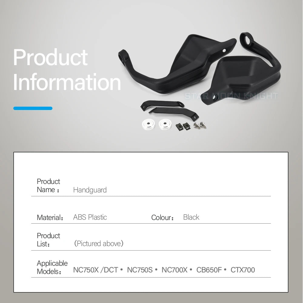 For Honda NC 750 X NC700X NC750S CB650F CTX700 NC750X Motorcycle Accessories Handguard Shield Hand Guard Protector Windshield