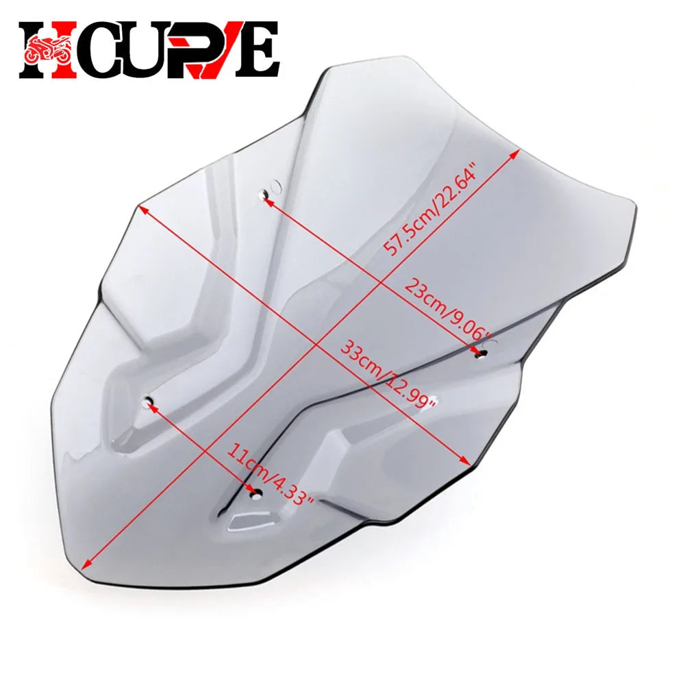 For HONDA CRF1000L CRF 1000L Africa Twin 2016 2017 2018 2019 Motorcycle Accessories Screen Windshield Fairing Windscreen
