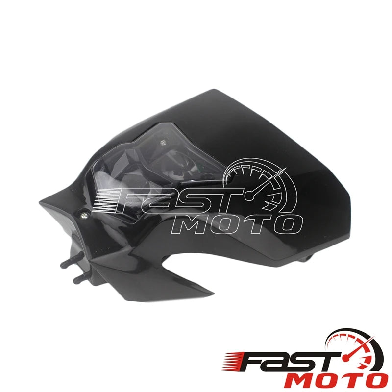 LED CRF Headlight Supermoto Redmoto Daytime Running Light Front Lamp Mask Fairing for Honda CRF CR 125 250 450 110 R X RX L