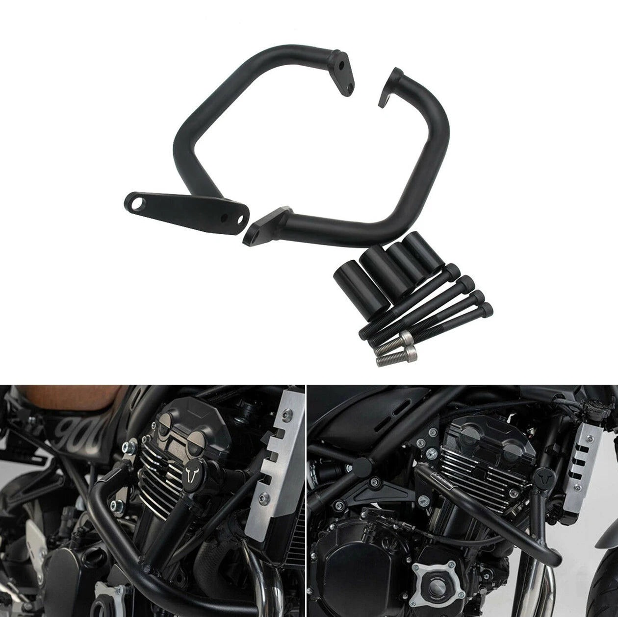 Motorcycle Engine Crash Bar Protector Frame Guard for Kawasaki Z900RS 2017 2018