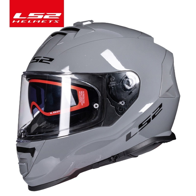 Original LS2 FF800 motorcycle helmet ls2 STORM full face Helmet kaciga casco moto capacete with fog-free system