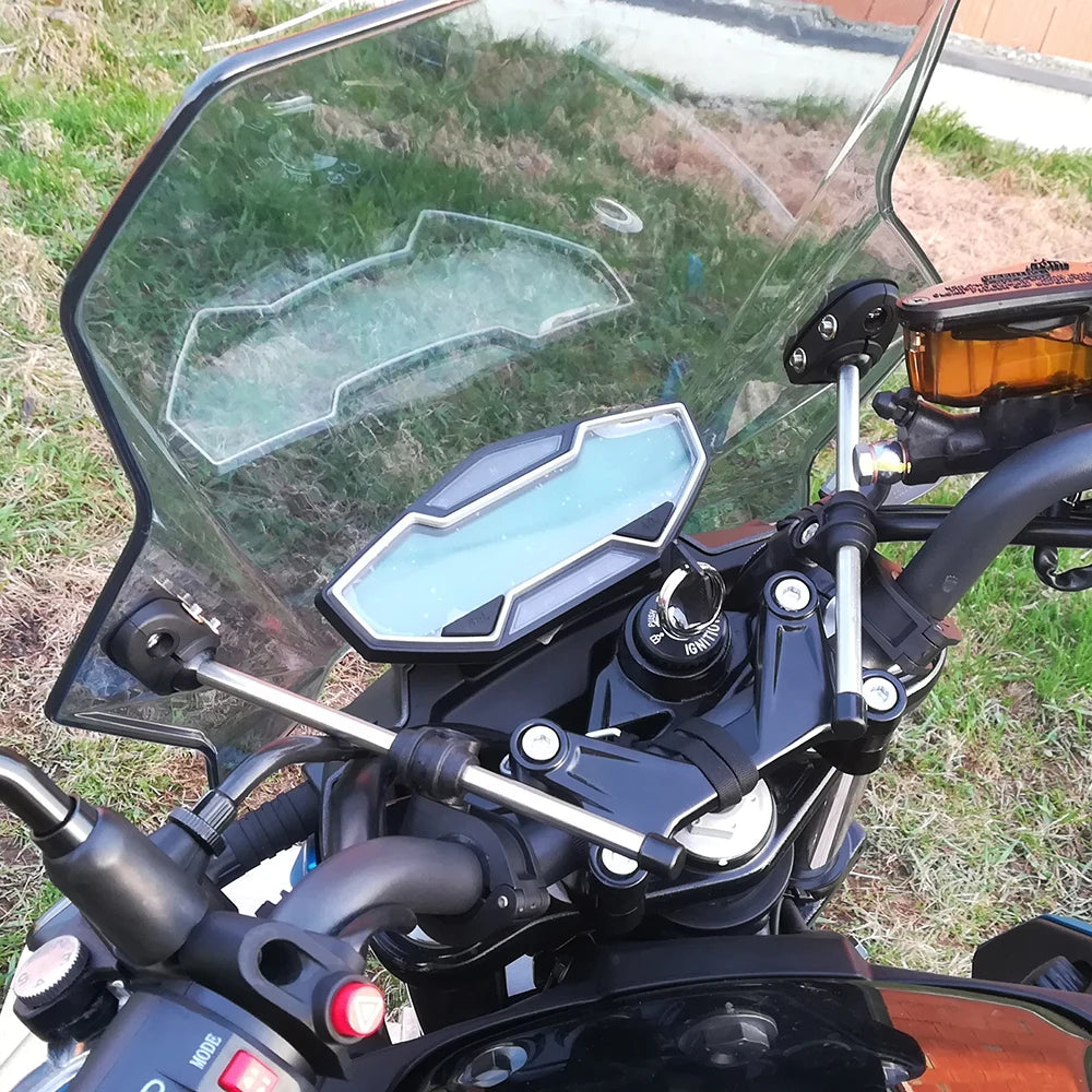 For CRF250L / M 2012-2021 CRF300L 2021 Universal Motorcycle Windscreen Windshield Covers Screen Smoke Lens Motorbikes Deflector