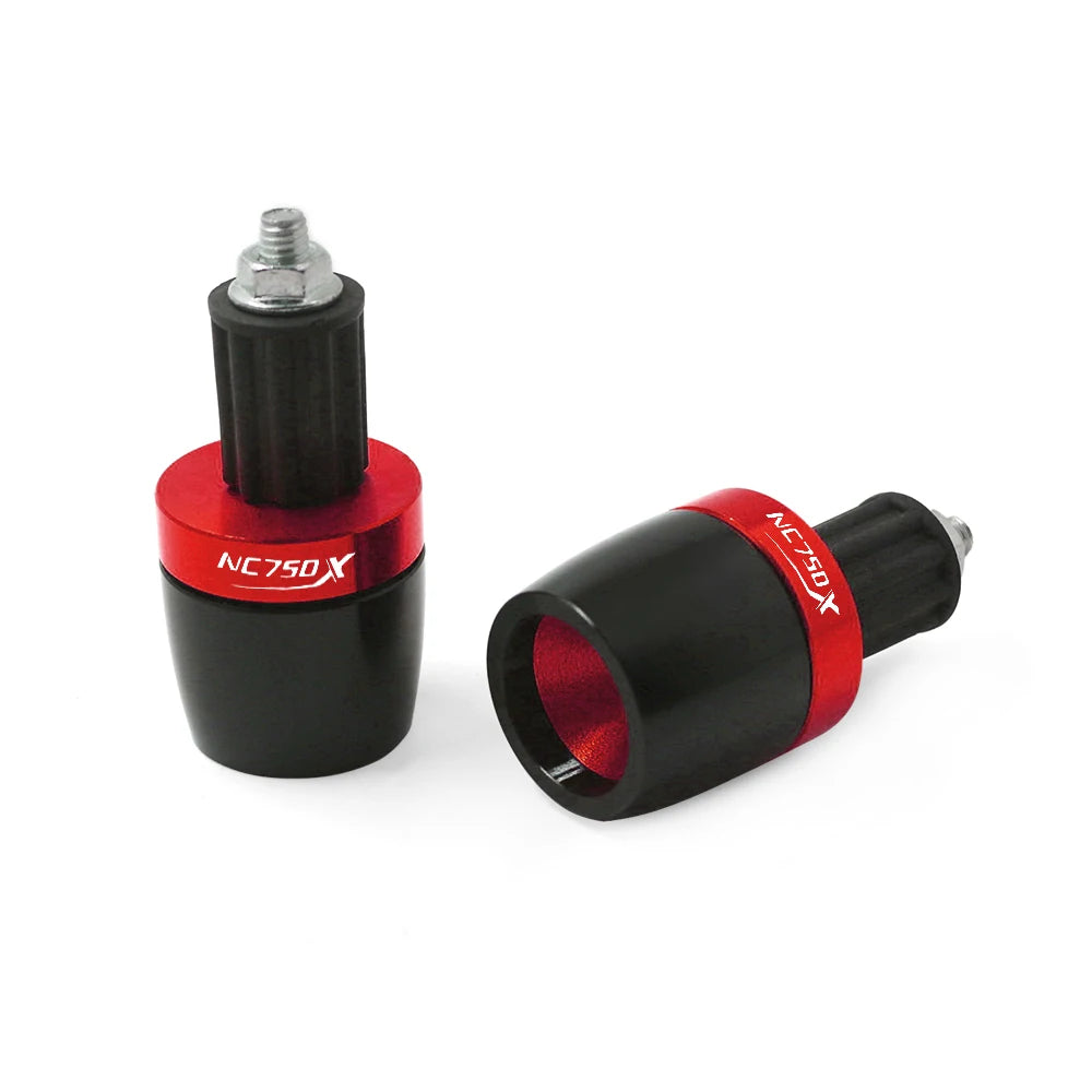 Universal Motorcycle 7/8" Handlebar Grip Ends Handle Bar Grip Cap End Plug Slider For HONDA NC750X NC 750 X NC750 X All Years