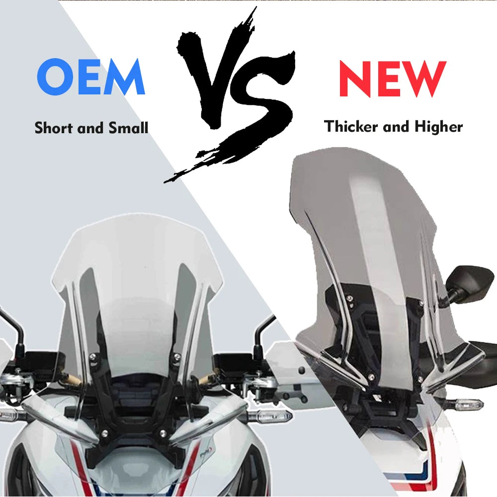 X ADV750 Motorcycle Windshields XADV750 For Honda xadv 750 X adv 750 2017 2018 2019 Windscreen Wind Shield Screen Deflactor