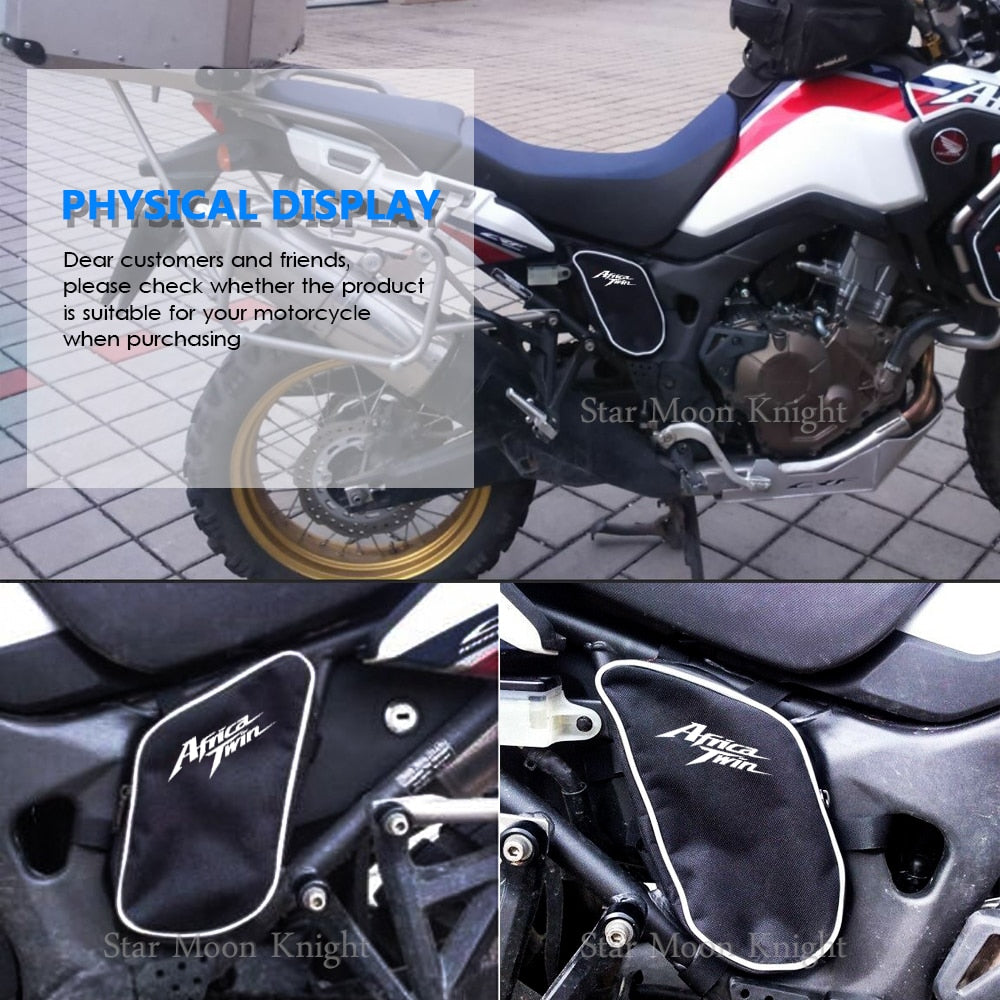 Waterproof Bag Repair Tool Placement Bag Frame Package Toolbox For Honda CRF1000L Africa Twin 2015 2016 2017 CRF 1000 L