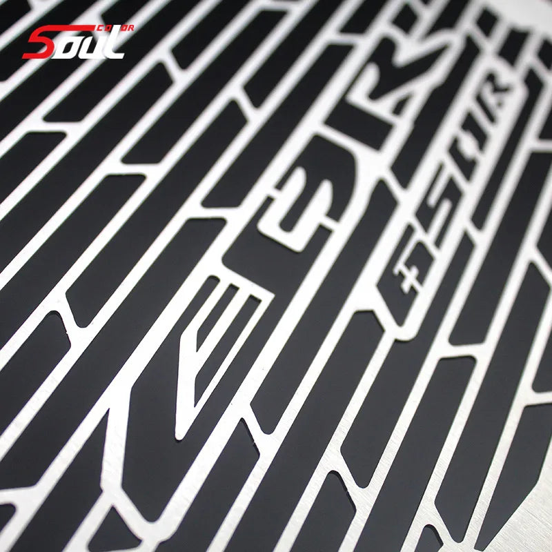 Stainless Steel Motorcycle Radiator Guard Radiator Grille Cover Fits For HONDA CBR650R 2019 2020 2021