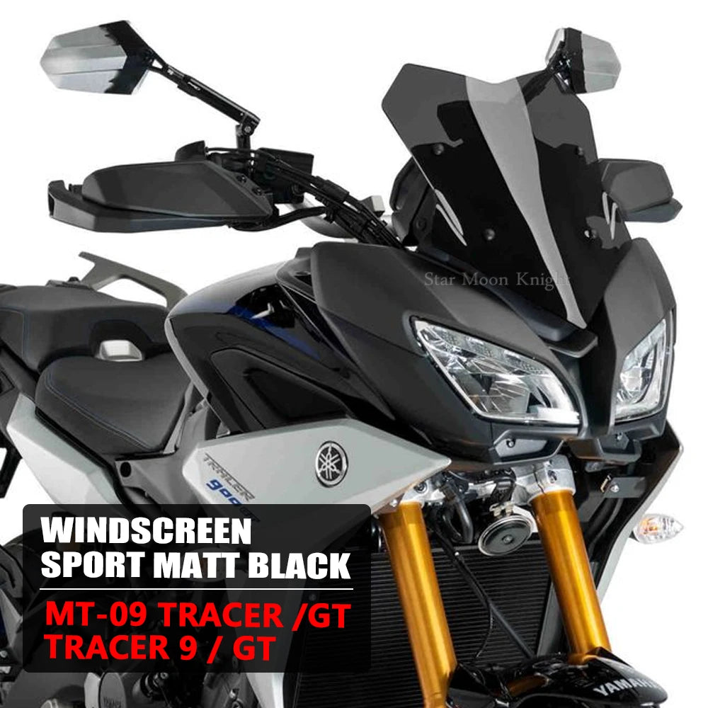 Windscreen Windshield Deflector Protector Wind Screen Fit For YAMAHA MT-09 TRACER MT09 TRACER 900 GT 2018 - 2021 TRACER 9 GT