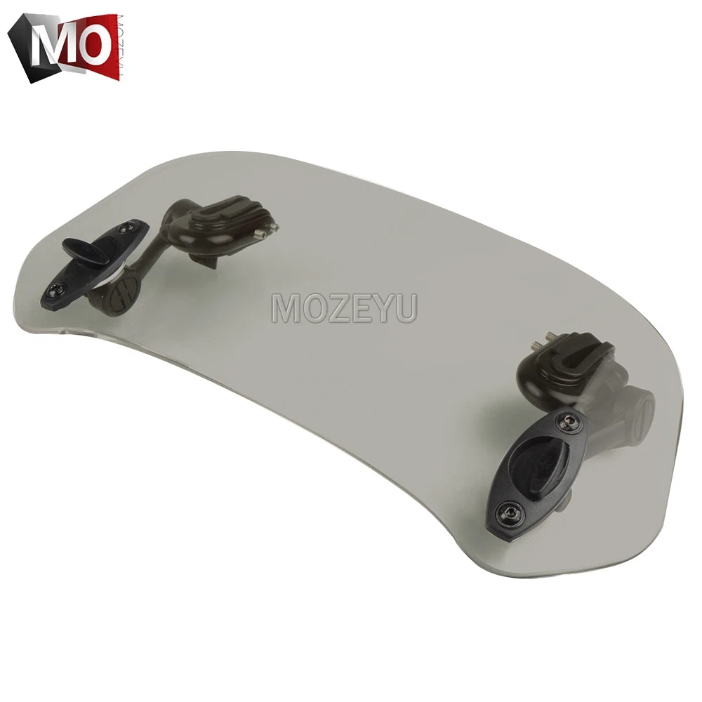 Motorcycle Windshield Extension Spoiler Windscreen Air Deflector For Honda NT650 Hawk GT NTV 600 650 NX500 NX650 J-X Dominator