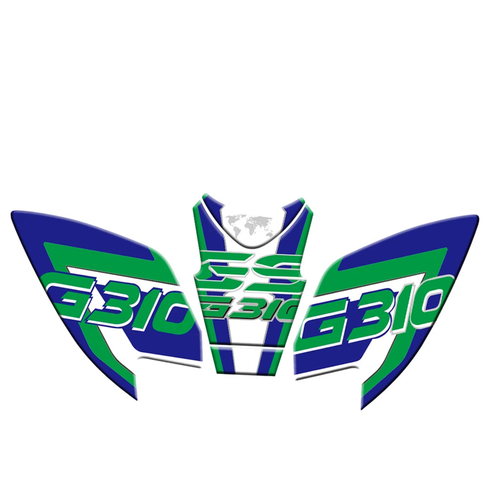 For BMW G310GS G 310GS G 310 GS 2018-2019 Motorcycle 3D Tank Pad Protective Decal Sticker Decorative Stickers Protector