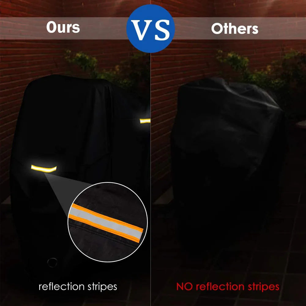 Motorcycle Cover 300D Polyester Covers Moto Scooter Raincoat Waterproof Protection for Honda Suzuki Kawasaki Yamaha BMW