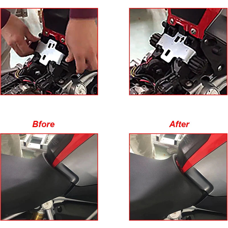 New 10MM Adjustable Rider Seat Lowering Kit For BMW R1200GS ADV LC R1200RT 08- R1200 GS LC/RT S1000XR K1600GT R1250GS R 1250 RT
