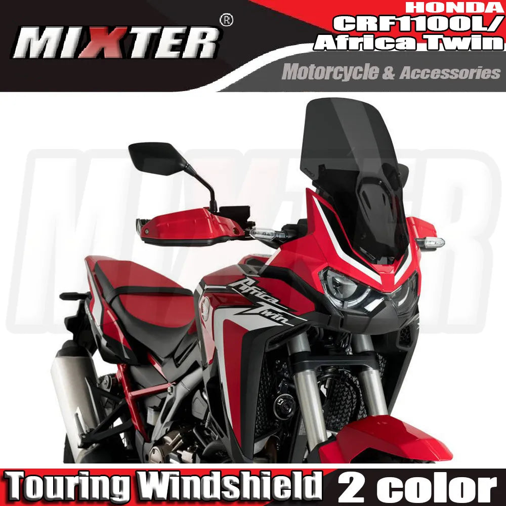 Motorcycle Sports Touring Windshield Deflector WindScreen For HONDA CRF1100L AFRICA TWIN 2020-2023 ADVENTURE SPORTS CRF1100 L