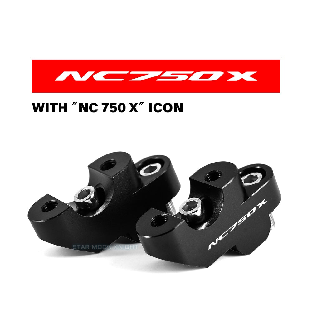 For Honda NC 750 X NC750X 2016 - 2021 CB500X CB500F CB300F Motorcycle Accessories Riser Lifting Handlebar Clamp Handlebar Riser