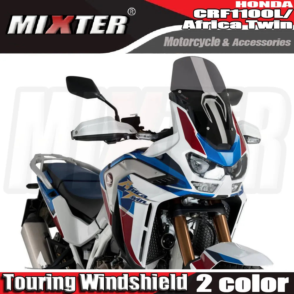 Motorcycle Sports Touring Windshield Deflector WindScreen For HONDA CRF1100L AFRICA TWIN 2020-2023 ADVENTURE SPORTS CRF1100 L