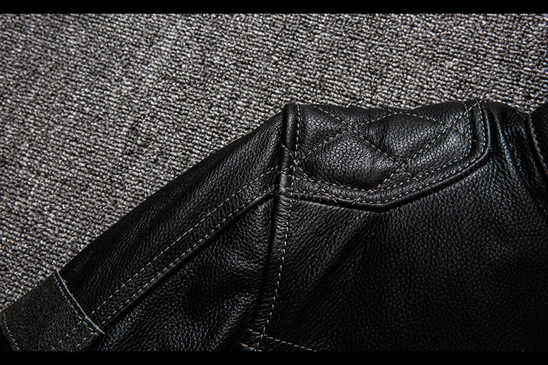 Free shipping. Brand new Pro motor biker real leather jacket.black men rider cowhide coat.quality leather cloth cuero natural