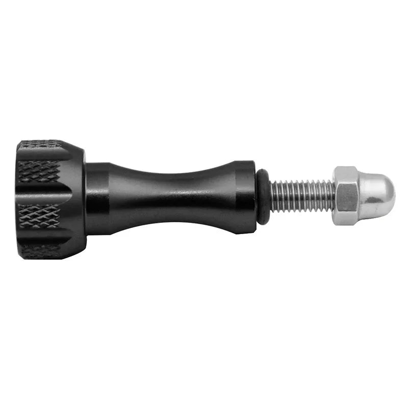 for Gopro Accessories Metal Adapter 1/4" Aluminium Tripod Screw Thumb Knob cnc Alloy Mount For Go Pro Hero 11 10 SJCAM Xiaomi Yi