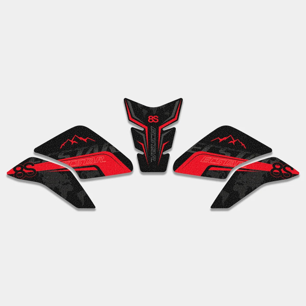 For GSX8S GSX-8S GSX 8S gsx 8s gsx-8s 2023 2024 Motorcycle Frosted Fuel Tank Sticker Protector Pad Decals Accessories