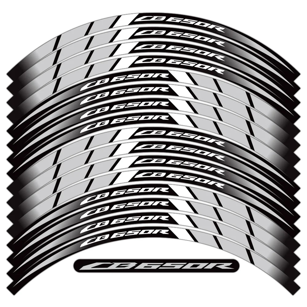 cb650r wheel reflective sticker, motorcycle accessories, waterproof does not fall off, special car special cool CB 650r