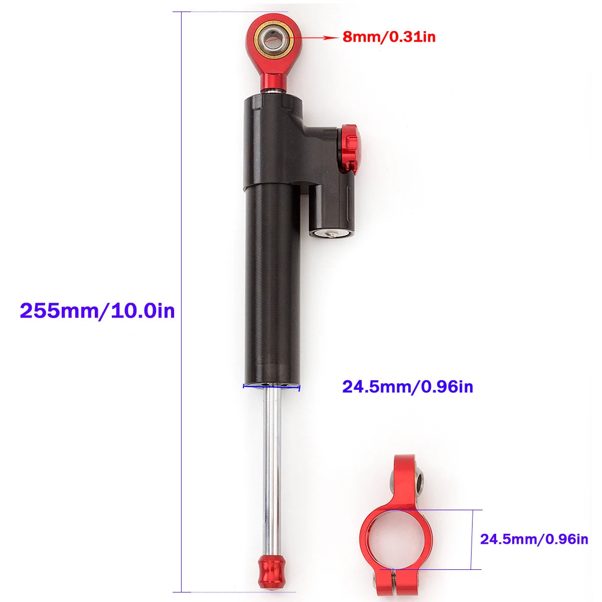 Fiber Carbon Steering Damper Universal Motorcycle Adjustable Steering Damper Stabilizer For Yamaha MT10 MT-10 MT 07 MT-07 MT09