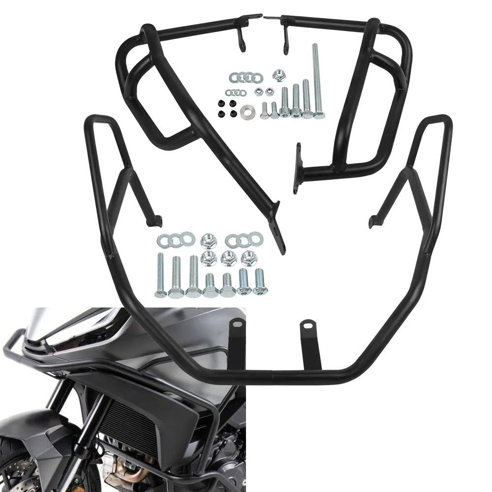 For Honda NT1100 NT 1100 DCT 2022 2023 Motorcycle Highway Crash Bars Upper&Lower Engine Tank Guard Bumper Stunt Cage Protector