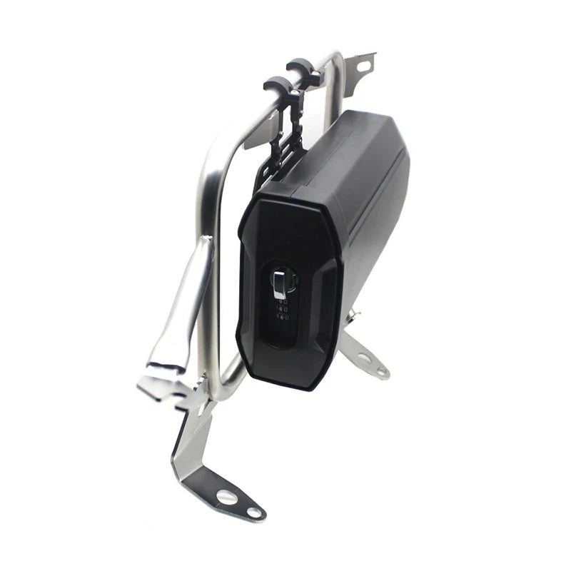 For CFMOTO 800MT MT800 650MT Motorcycle Concealed 3.8 Liters Storage Box Expedition Vehicle Universal Toolbox 800 650 MT