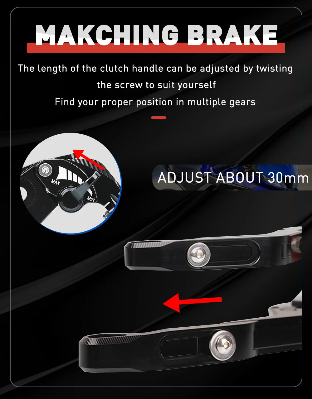 For HONDA CB500X 2013-2021 CB500X 2022 2023 Motorcycle CB500 X Adjustable CNC 5D aluminium Brake Clutch Levers Handle