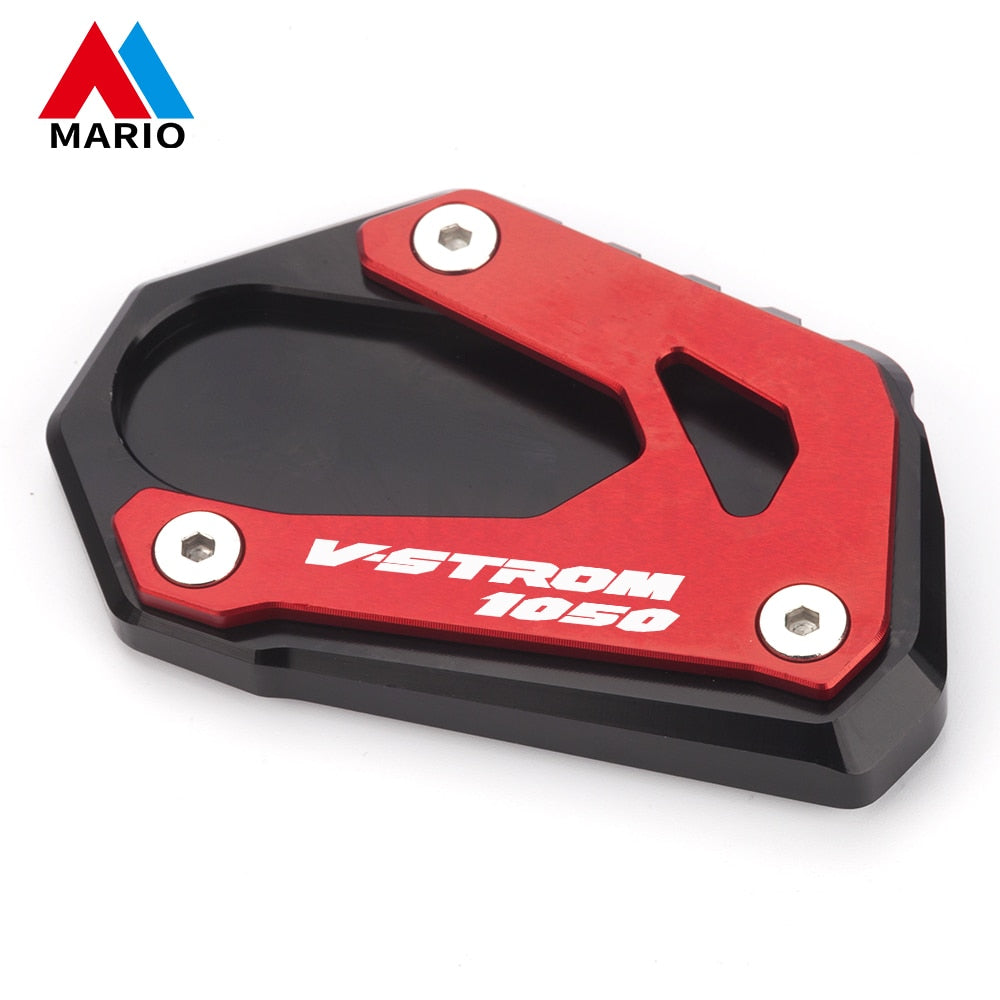 Motorcycle Foot Side Stand Enlarger Extension Kickstand Pad Plate Anti-slip For Suzuki V-Strom 1000 1050 VSTROM V Strom 1050XT