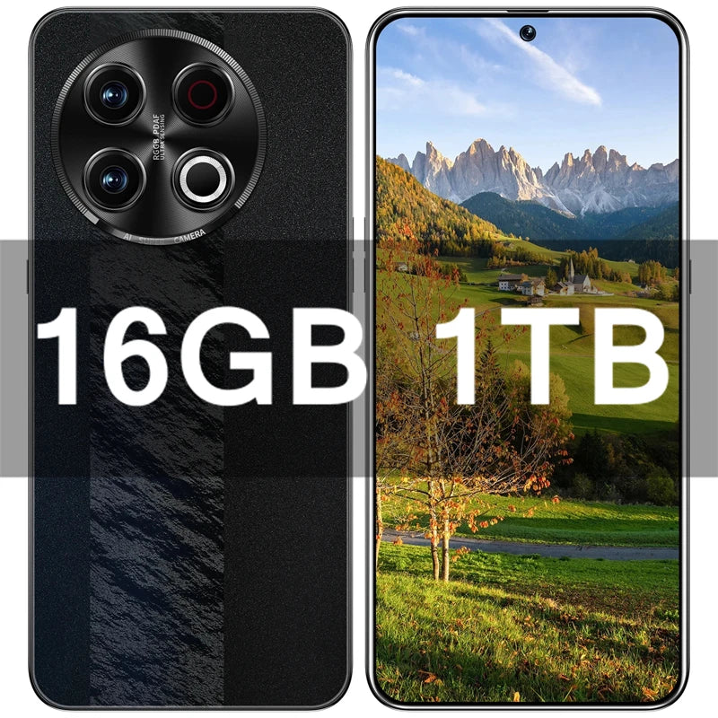 New Xioami 15 Ultra Original 5G Android smartphone for 2025. 7.3 inch, 16GB RAM+1TB storage space, dual card, 7800mAh batter